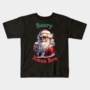 Santa Claus Christmas in July Kids T-Shirt